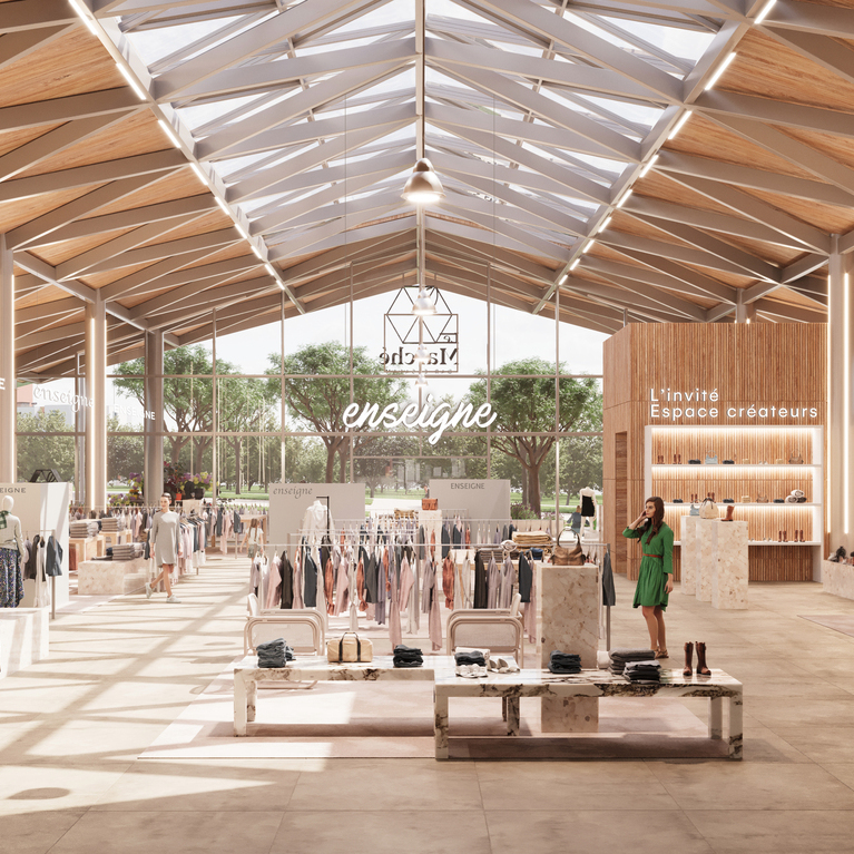 [NEW OPENING] 🚀🚀🚀 Mission accomplie ! Marché Dar Essalam - Rabat الرباط - #design #retail #maroc #placemaking